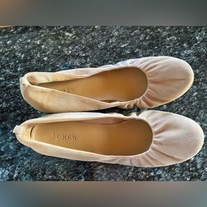 Suede ballet flat